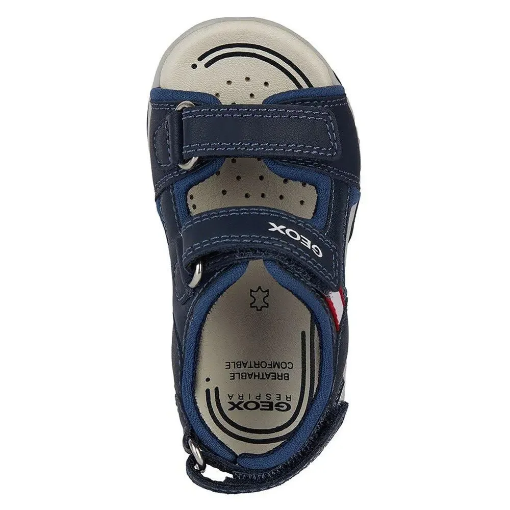 GEOX BOY'S FLAF FEEBO 1 (TODDLER) SANDAL, NAVY, 9